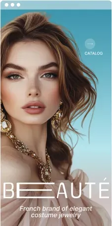 Beaute mobile view