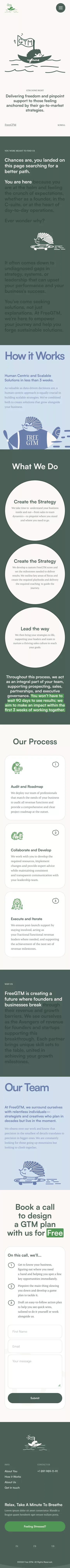 GTM DONE RIGHT mobile view