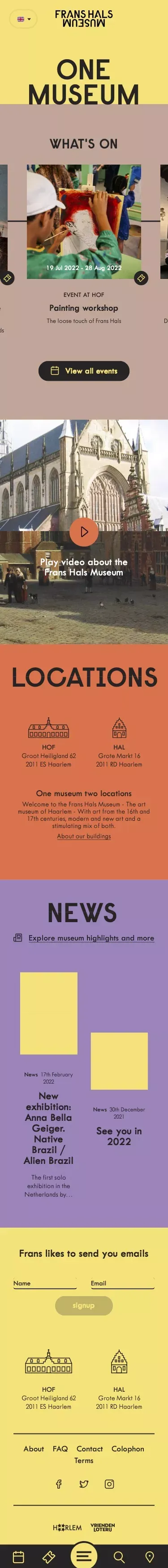 Home - Frans Hals Museum mobile view