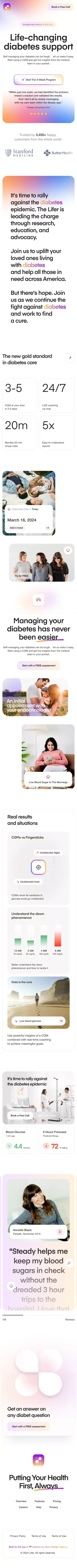 Lifer mobile view
