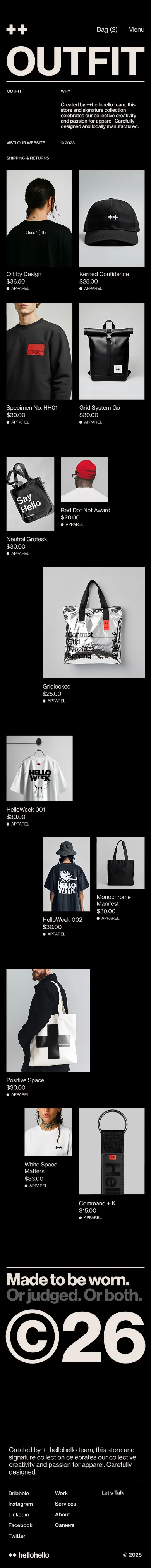 OUTFIT® by ++hellohello mobile view