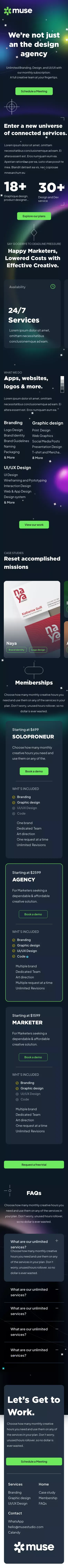 Unlock Limitless Design Possibilities with Our Subscription-Based Service for Expert Graphic and UI/UX Design mobile view