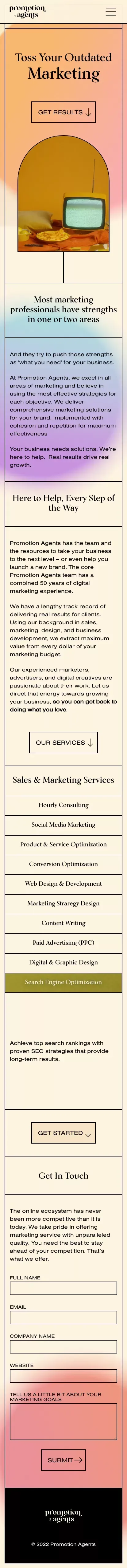 Promotion Agents | Impactful Marketing, Exceptional Service mobile view