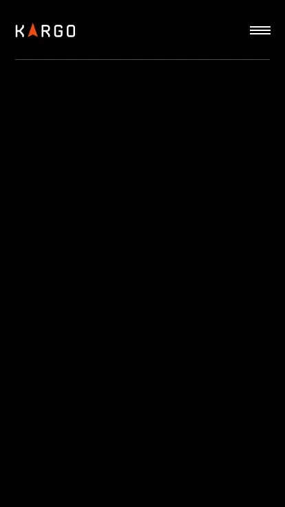 Kargo mobile view