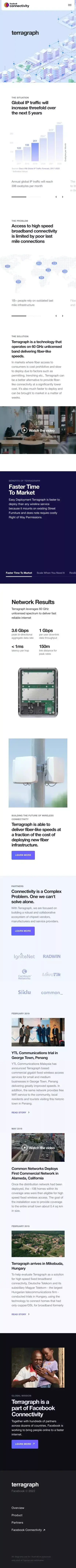 Terragraph: Solving the Urban Bandwidth Challenge mobile view