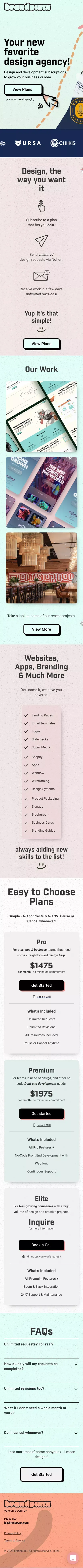 brandpunx mobile view
