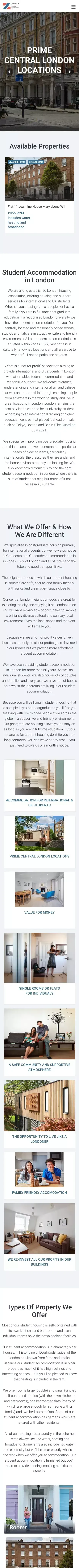 Student Accommodation In London - Affordable Student Accommodation & Student Housing - Postgraduate Housing mobile view
