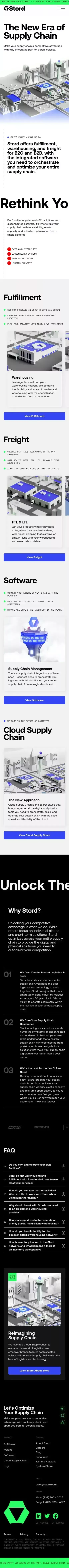 Stord | Make Your Supply Chain A Competitive Advantage mobile view