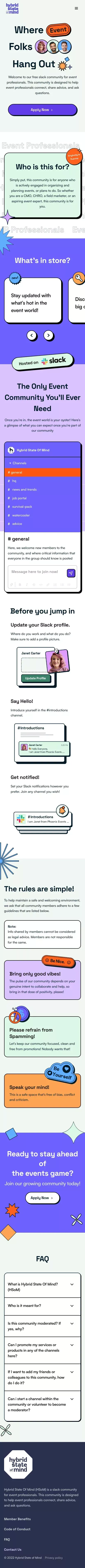 Join Zuddl's Slack Community Created To Help Event Professionals to stay updated mobile view