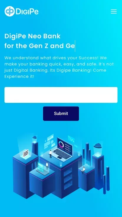 DigiPe - One Stop Solution for B2B Digital & Financial Services ( AEPS, Money Transfer, Micro ATM, Mini ATM,
        Cash at POS, Prepaid Cards) mobile view