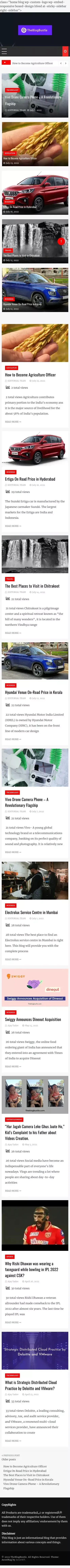 TheBlogBustle - A Complete Blog about Tech, Sports, Marketing and other topics. mobile view