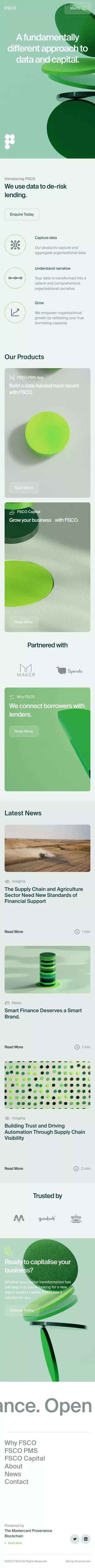 FSCO mobile view