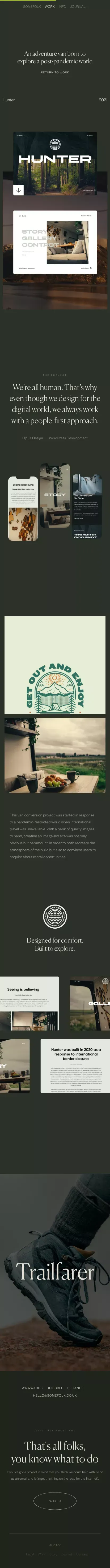 Hunter | Our Work | SomeFolk mobile view