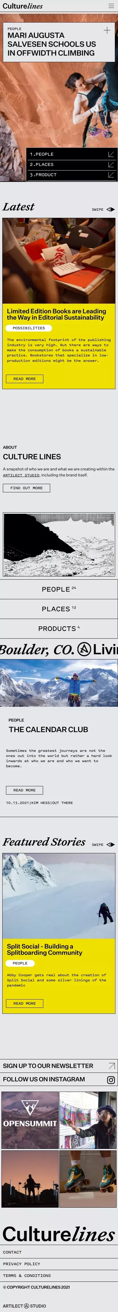 Culturelines | The paths we follow, the people we meet, & the things we discover along the way. mobile view