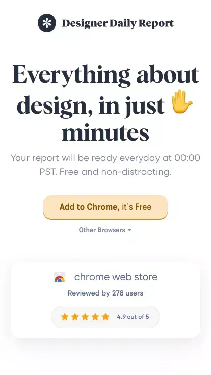 http://designerdailyreport.com/ mobile view
