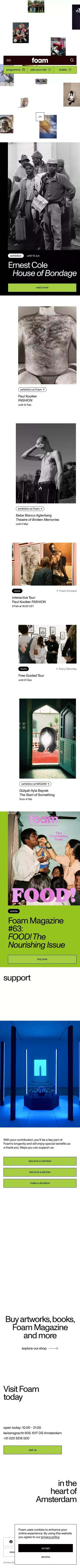 Foam mobile view