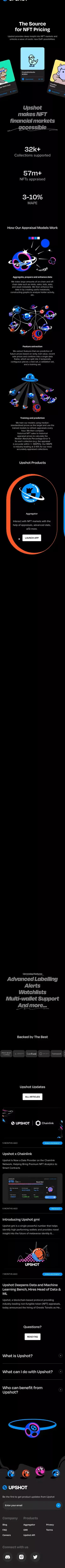 Upshot mobile view