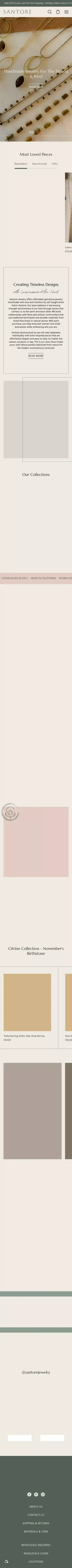 Santore Jewelry mobile view
