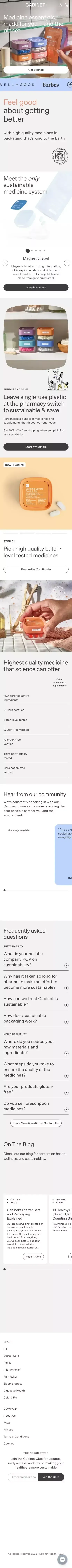 Over the Counter Pills Online | Medications Online Store | Cabinet mobile view