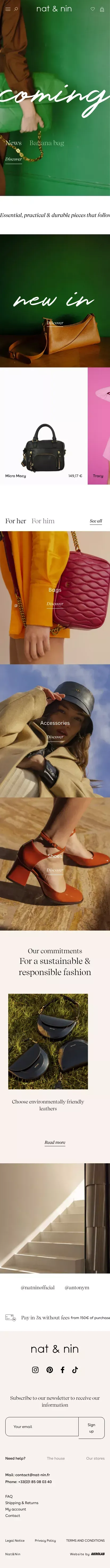 Nat & Nin - eShop – Nat & Nin - eShop mobile view