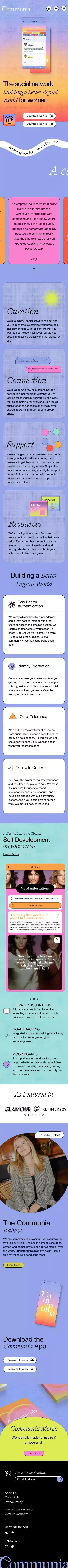 Communia - Communia mobile view