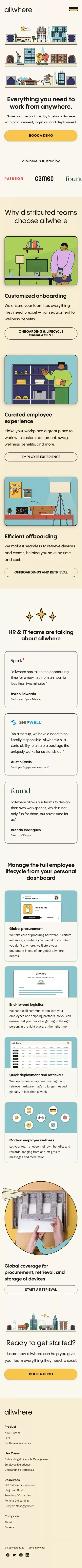 Remote Work Setups For Teams | Be Remote First | allwhere mobile view