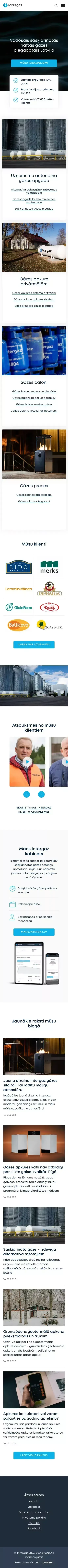 Gāzes apgādes sistēmas, gāzes baloni, sašķidrinātā gāze mobile view