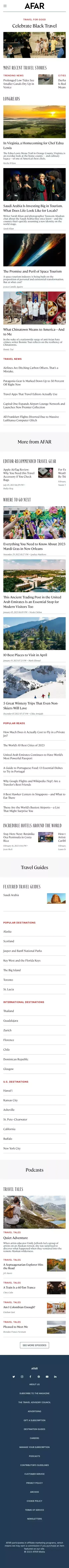Travel Stories, News, and Guides for Discerning Travelers -  AFAR mobile view