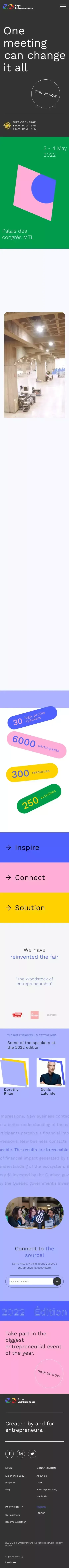 Expo Entrepreneurs 2022 | The annual event not to be missed mobile view