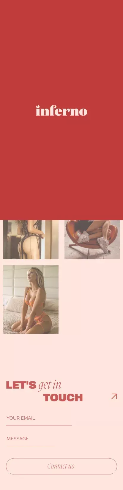 Inferno Agency mobile view