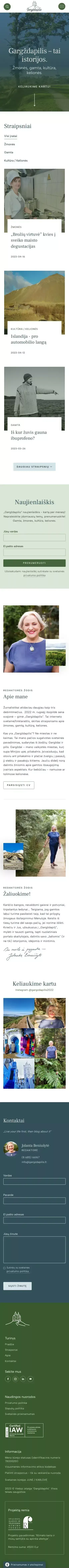 Pradinis | Gargždapilis mobile view
