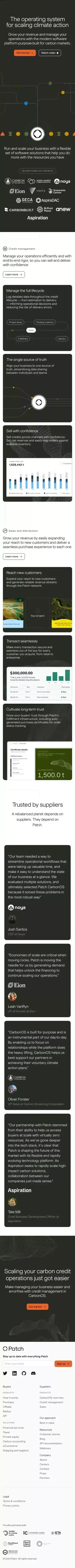 CarbonOS | Patch mobile view