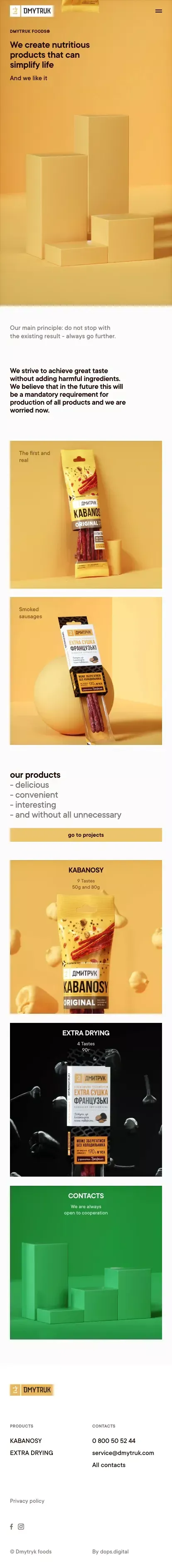 Dmytruk mobile view