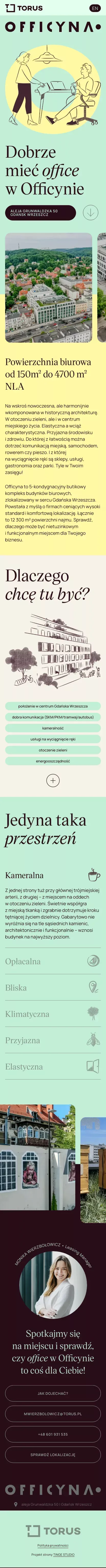 Officyna Gdańsk Wrzeszcz - Officyna mobile view