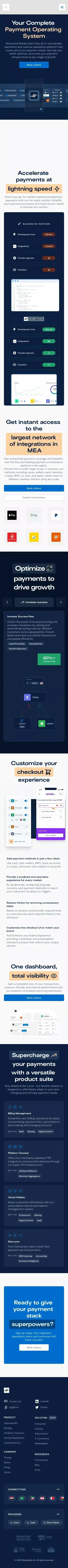 MoneyHash - MEA's First Payment Orchestration Platform mobile view