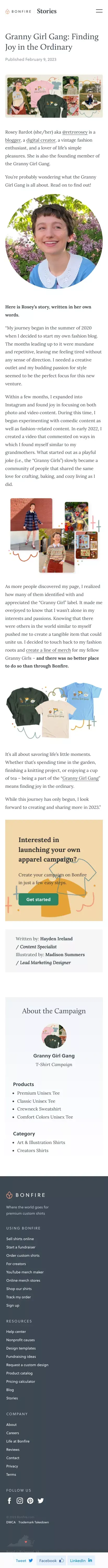 Granny Girl Gang: Finding Joy in the Ordinary | Bonfire mobile view
