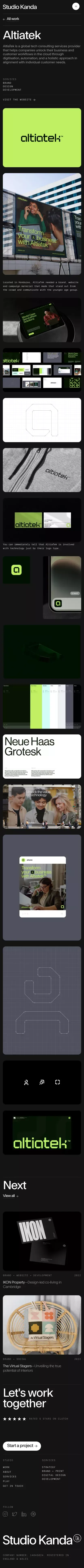 Studio Kanda — Altiatek mobile view