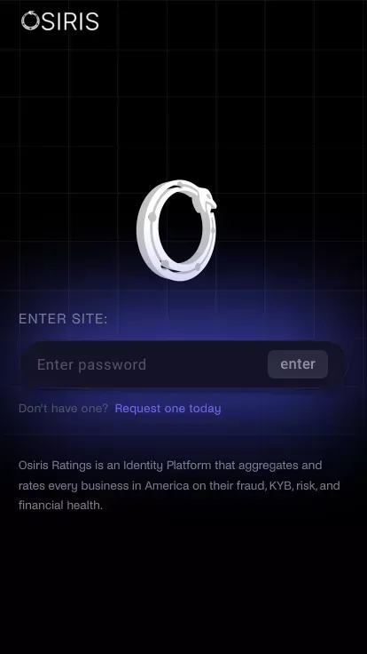 Osiris Ratings - KYB, Evolved mobile view