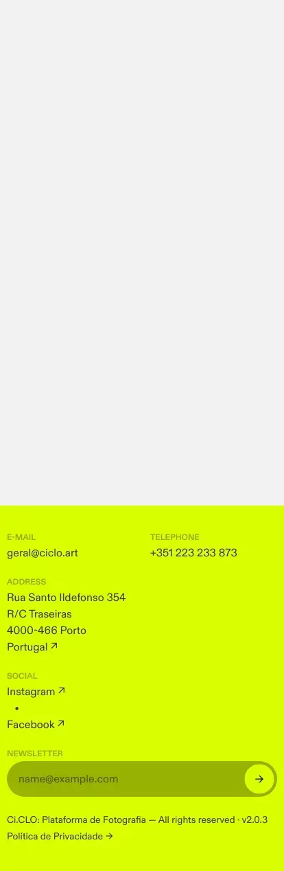 Ci.CLO mobile view