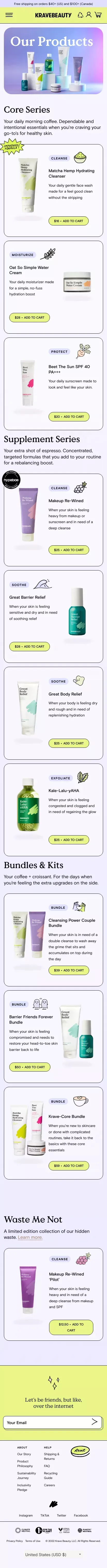 Shop All                    – KraveBeauty mobile view