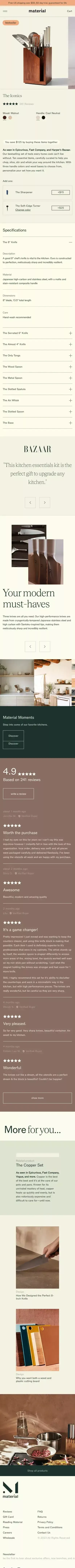 The Iconics: Your Kitchen's Must-Haves mobile view