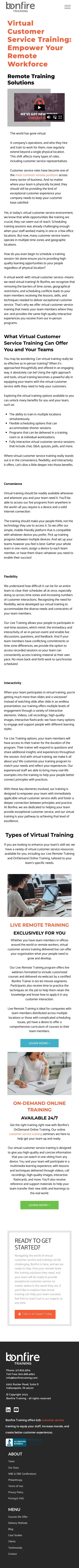 Virtual Customer Service Training | Remote Training Solutions mobile view