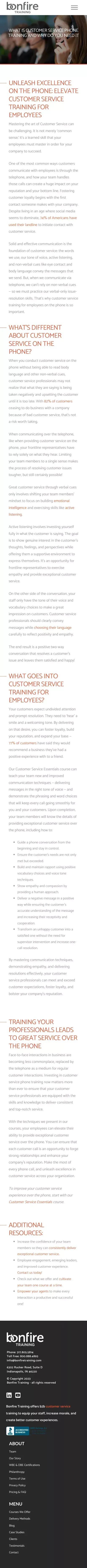 Customer Service on the Phone | Customer Service Training for Employees mobile view
