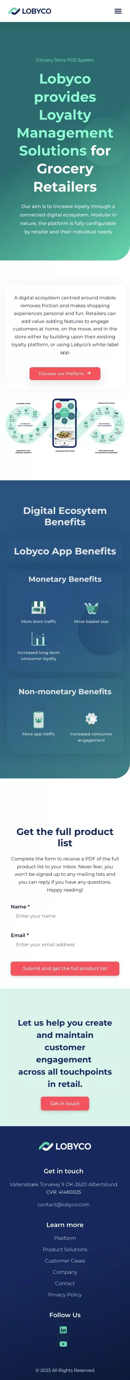 Loyalty Management Solutions - Grocery Store POS System & Software mobile view
