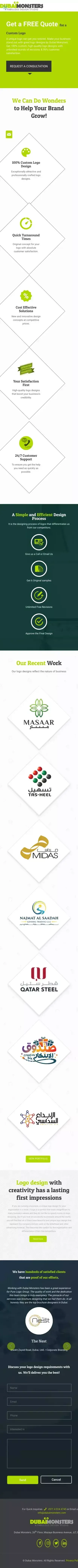 Logo Design Dubai | Logo Designing Company in UAE mobile view
