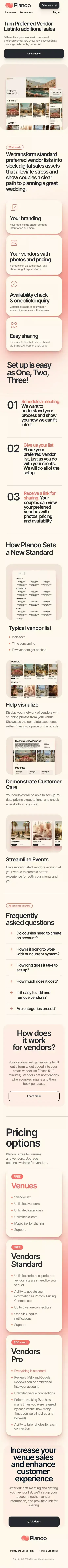 Planoo mobile view