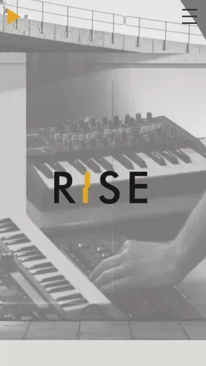 We are Rise mobile view