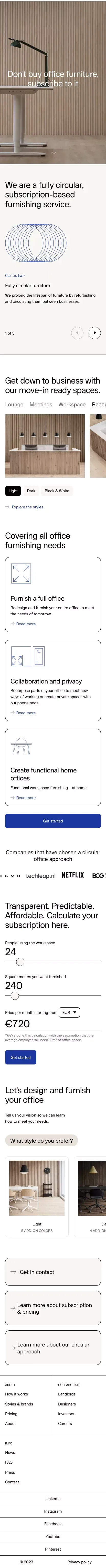 NORNORM mobile view