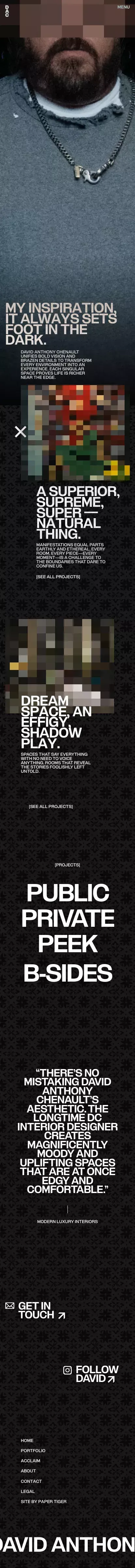 The Edge of Design | David Anthony Chenault mobile view