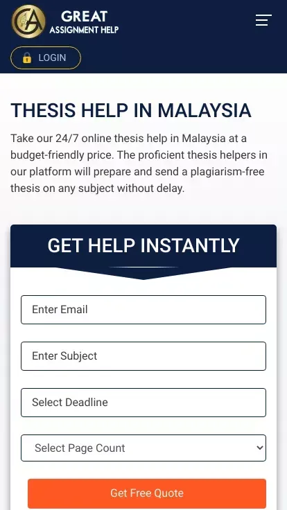 Thesis Help in Malaysia by Ph.D. Experts @30% OFF mobile view